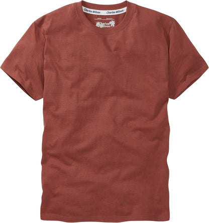 HOTCharles Wilson Men's 5 Pack Crew Neck T-Shirt