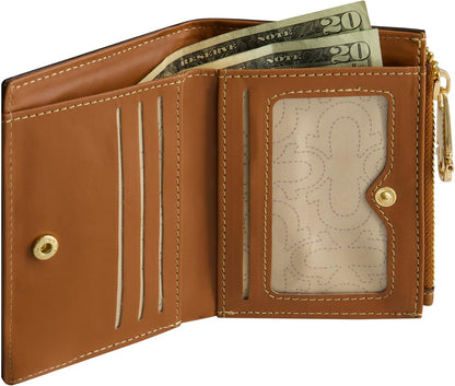 HOTTrue Religion Women's Mini Wallet, Dark Denim, One Size | Compact profile with multiple card slots for everyday carry.