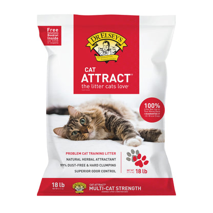 HOTDr. Elsey's® Cat Attract® Clumping Clay Cat Litter 18-lb. Bag