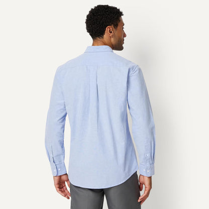 HOTAmazon Essentials Men's Long-Sleeve Pocket Oxford Shirt