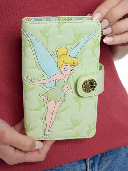 HOTLoungefly Disney Tinker Bell Women Wallet Clutch Green Fairy