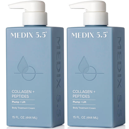 HOTMedix 5.5 Retinol Body Lotion Firming Moisturizer | Crepey Skincare Treatment | Retinol Body Cream | Anti Aging Firming Cream For Women Targets Look Of Crepe Skin, Wrinkles, & Sagging Skin, 15 Fl Oz