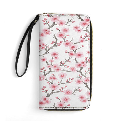 HOTHalloween Pumpkin Pattern Women's Wallet Wristlet Zipper Purse with Hand Strap Travel Credit Card Holder for Daily Use Gifts