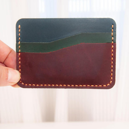 HOTPersonalised leather card holder,Leather Card Holder, Minimalist Card Holder Wallet, Credit Card Holder, Slim Card Holder Gift, Credit Card Holder, Small Leather Card Wallet