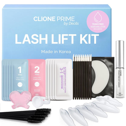 HOTKorean Lash Lift Kit - 5 Sets At Home Eyelash Perm Kit with Upgraded Glue, Eyelash Lift, DIY Lash Perm Easy for Beginner & Professional, Semi Permanent Perming Wave Suitable For Salon & Home
