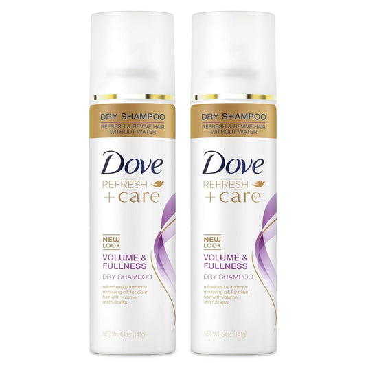 HOTDove Dry Shampoo Spray, Volume & Fullness, Absorbs Oil to Refresh Hair Without Washing, 5 oz (2-Pack)