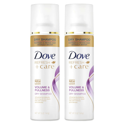HOTDove Dry Shampoo Spray, Volume & Fullness, Absorbs Oil to Refresh Hair Without Washing, 5 oz (2-Pack)