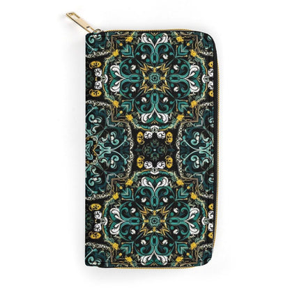 HOTPortable Womens Long PU Leather Wallet Army Classic Camouflage Pattern, Large Capacity Multi Card Slot Organizer, Waterproof Slim Purse for Shopping Trips