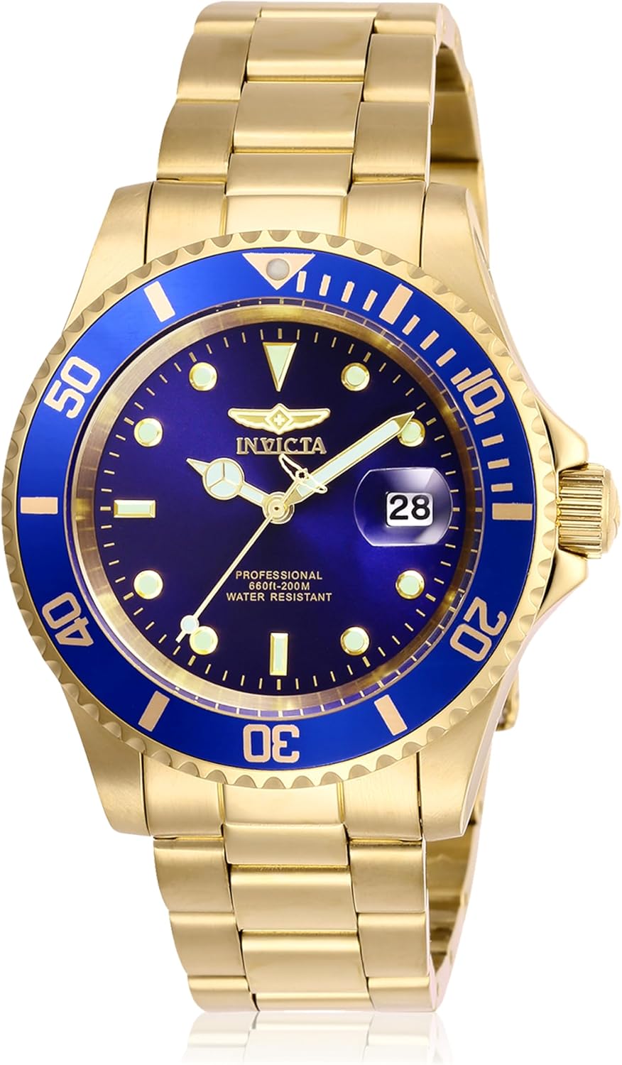 HOTInvicta Men's Pro Diver Quartz Watch with Stainless Steel Strap