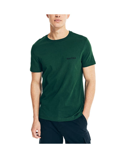 HOTNautica Men's Short Sleeve Solid Crew Neck T-Shirt Shirt