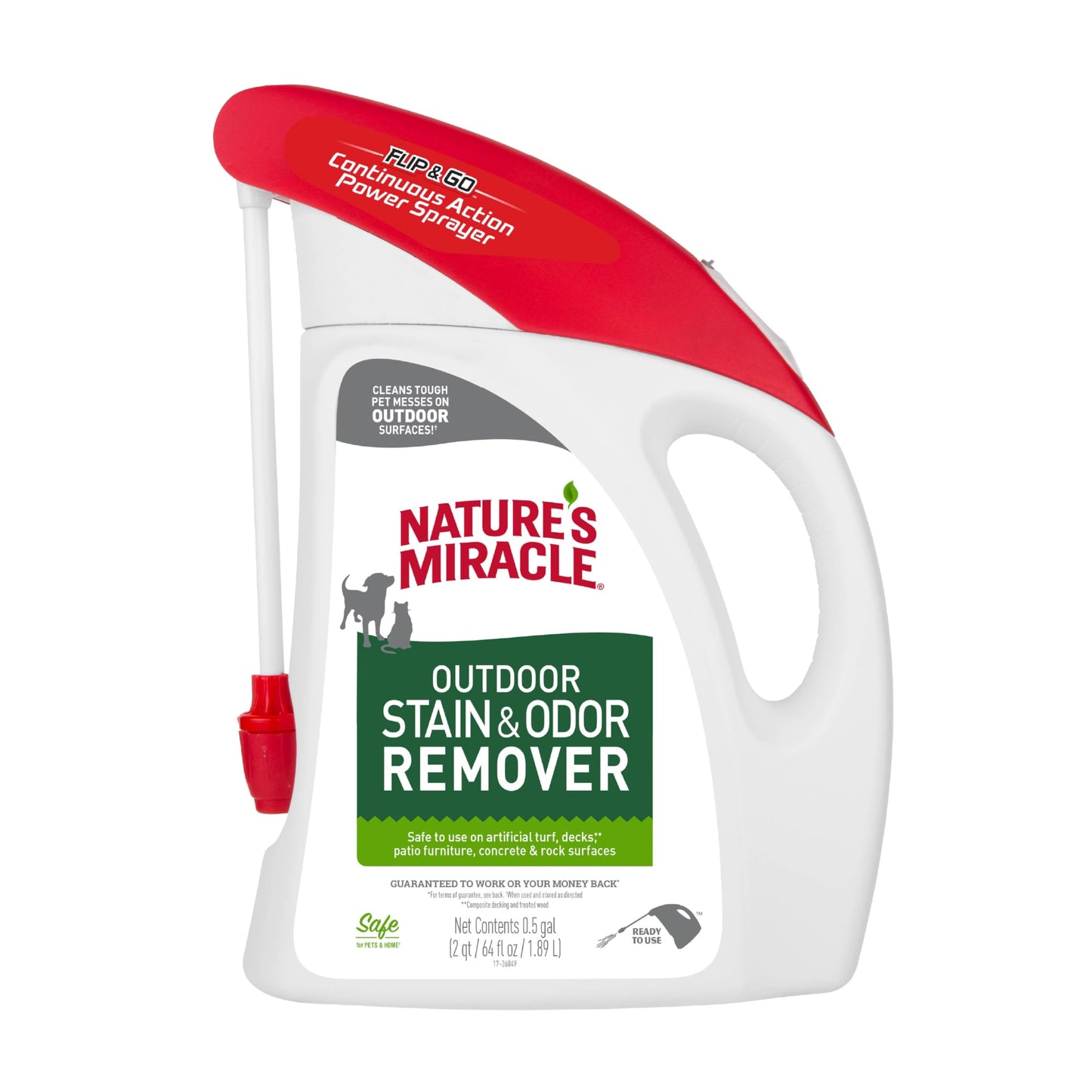 HOTNature’s Miracle Stain and Odor Remover Dog, 32 Ounces, Everyday Mess Enzymatic Odor Control Formula