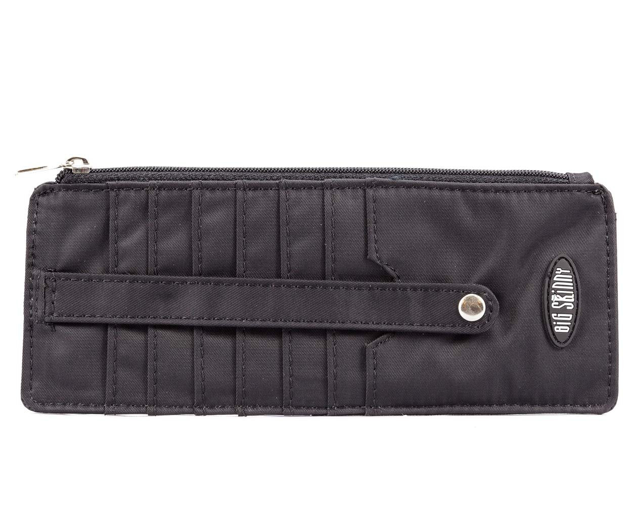 HOTBig Skinny Women's Jaguar Credit Card Slim Wallet, Holds Up to 25 Cards
