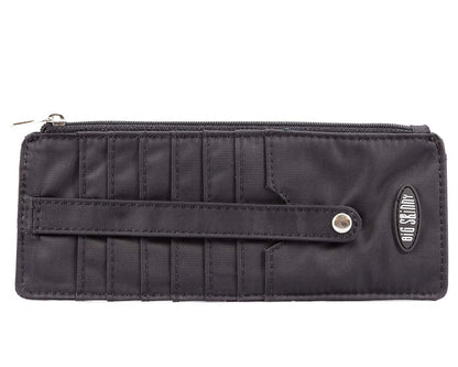 HOTBig Skinny Women's Jaguar Credit Card Slim Wallet, Holds Up to 25 Cards