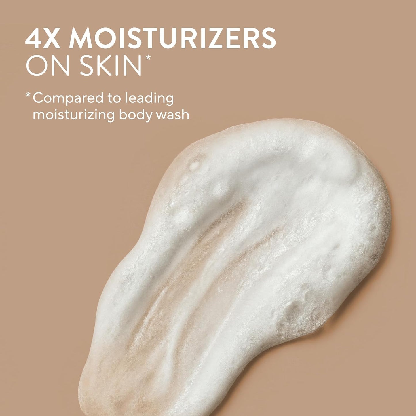 HOTNative Moisturizing Body Wash, Clean & Gentle 24-Hour Hydration with Shea Butter, for Sensitive and Dry Skin, for Women & Men, Sulfate-free, Paraben-free, Cocoa Butter & Vanilla, 22 fl oz