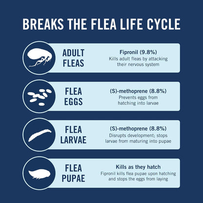 HOTPetArmor Plus Flea & Tick Topical Dogs 45-88 lbs, 6-Month | Ideal for Large Dogs 45-88 lbs; Kills Fleas, Eggs, Larvae, Ticks & Lice; 6-month supply; Waterproof Nose-to-Tail