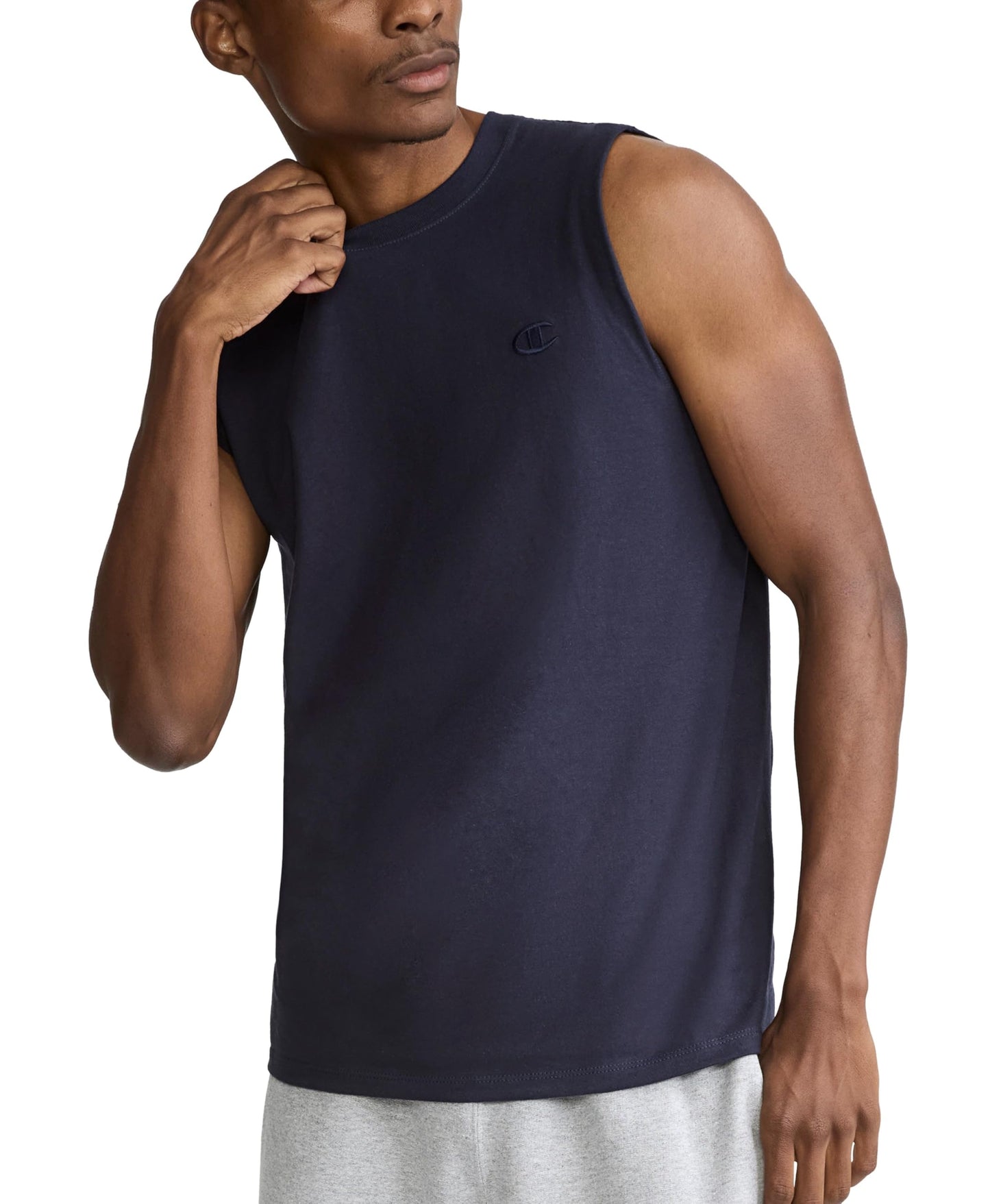 HOTChampion Men's Muscle Tank, Classic Graphic Muscle Tee, Sleeveless T-shirt for Men (Reg. Or Big & Tall)