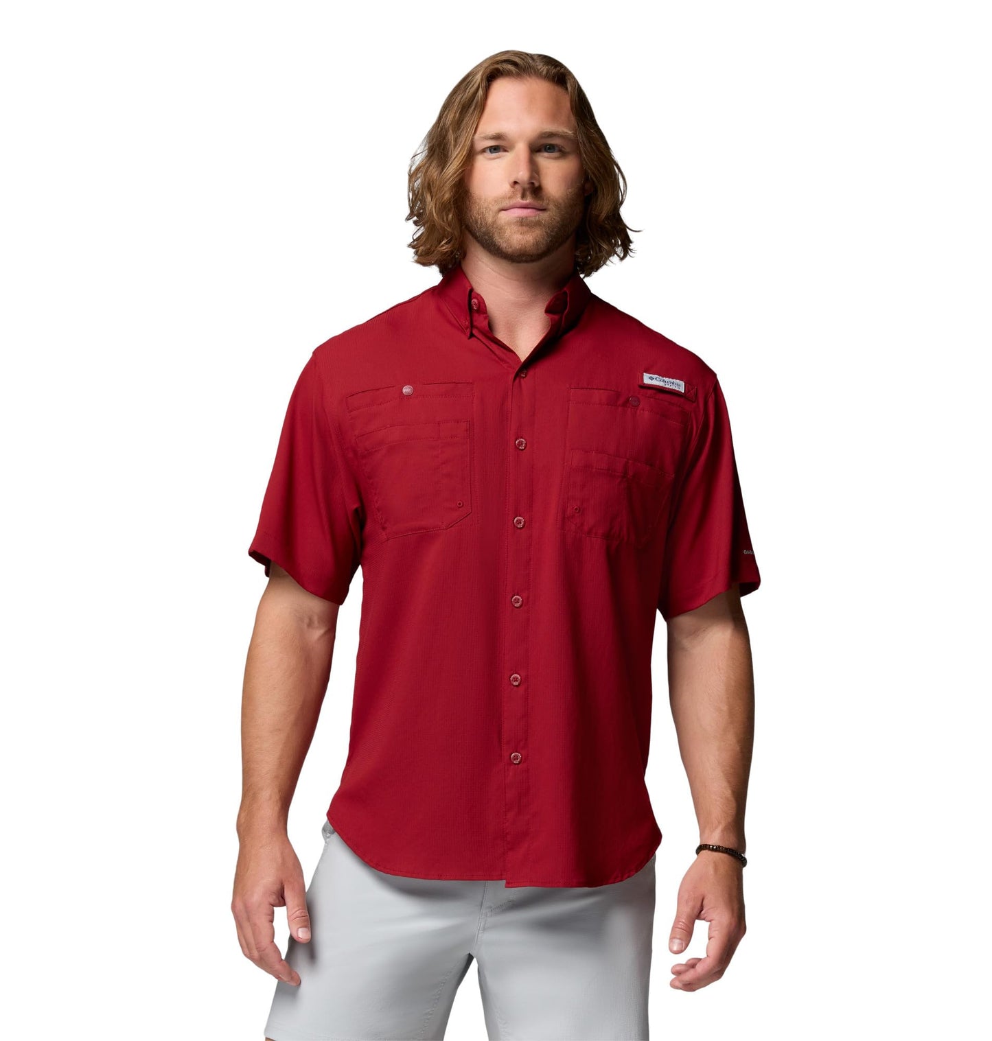 HOTColumbia Men's PFG Tamiami II Short Sleeve Fishing Shirt