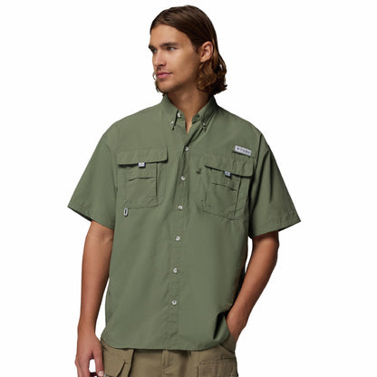 HOTColumbia Men's PFG Bahama II Short Sleeve Fishing Shirt
