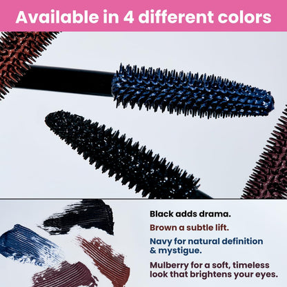 HOTPrime Prometics PrimeLash Mascara for Older Women – Volumizing, Incredible Length in 2 Coats – Long-Stay, Zero Clumps, Hypoallergenic (Black)