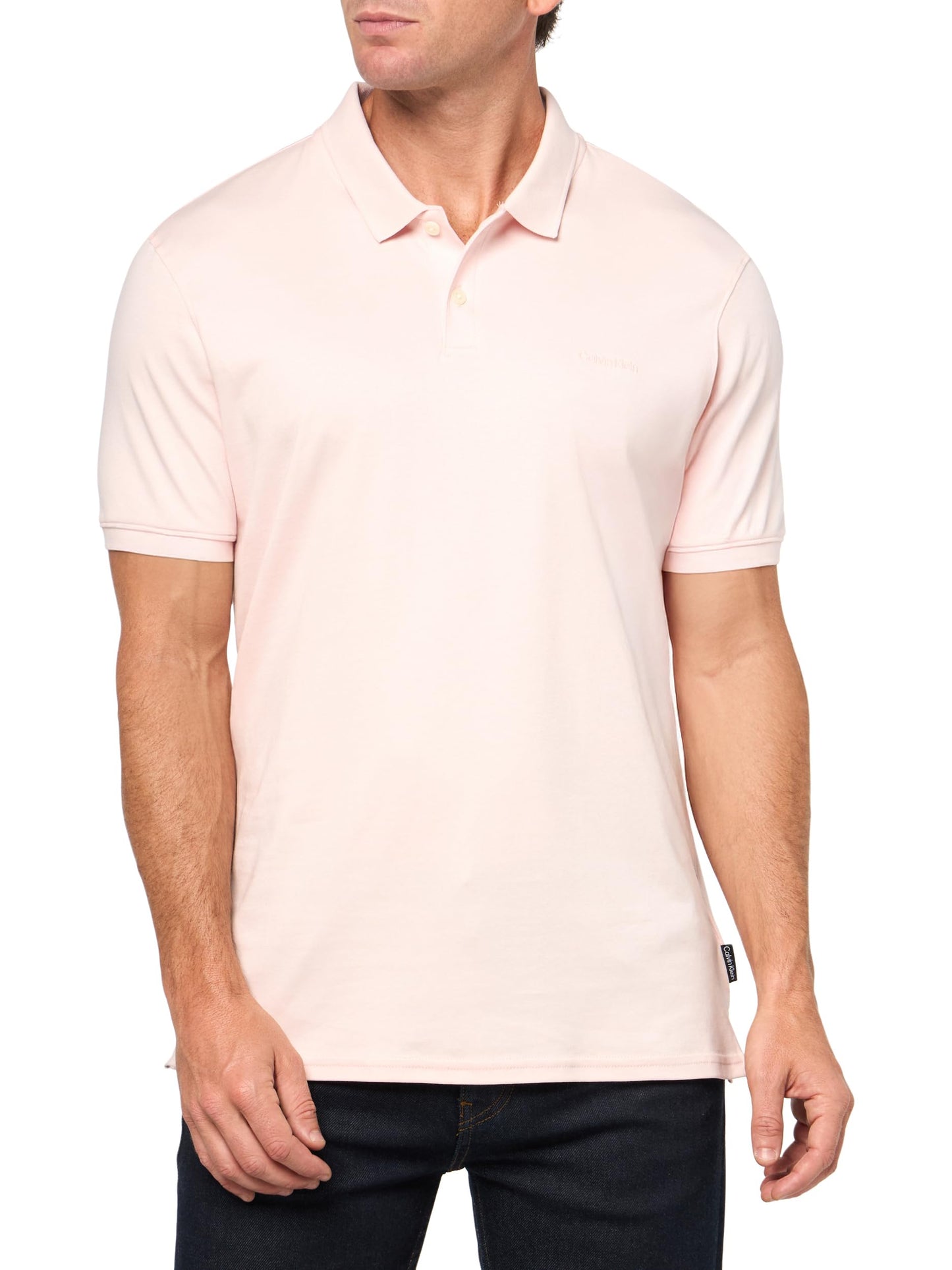 HOTCalvin Klein Men's Liquid Touch Polo