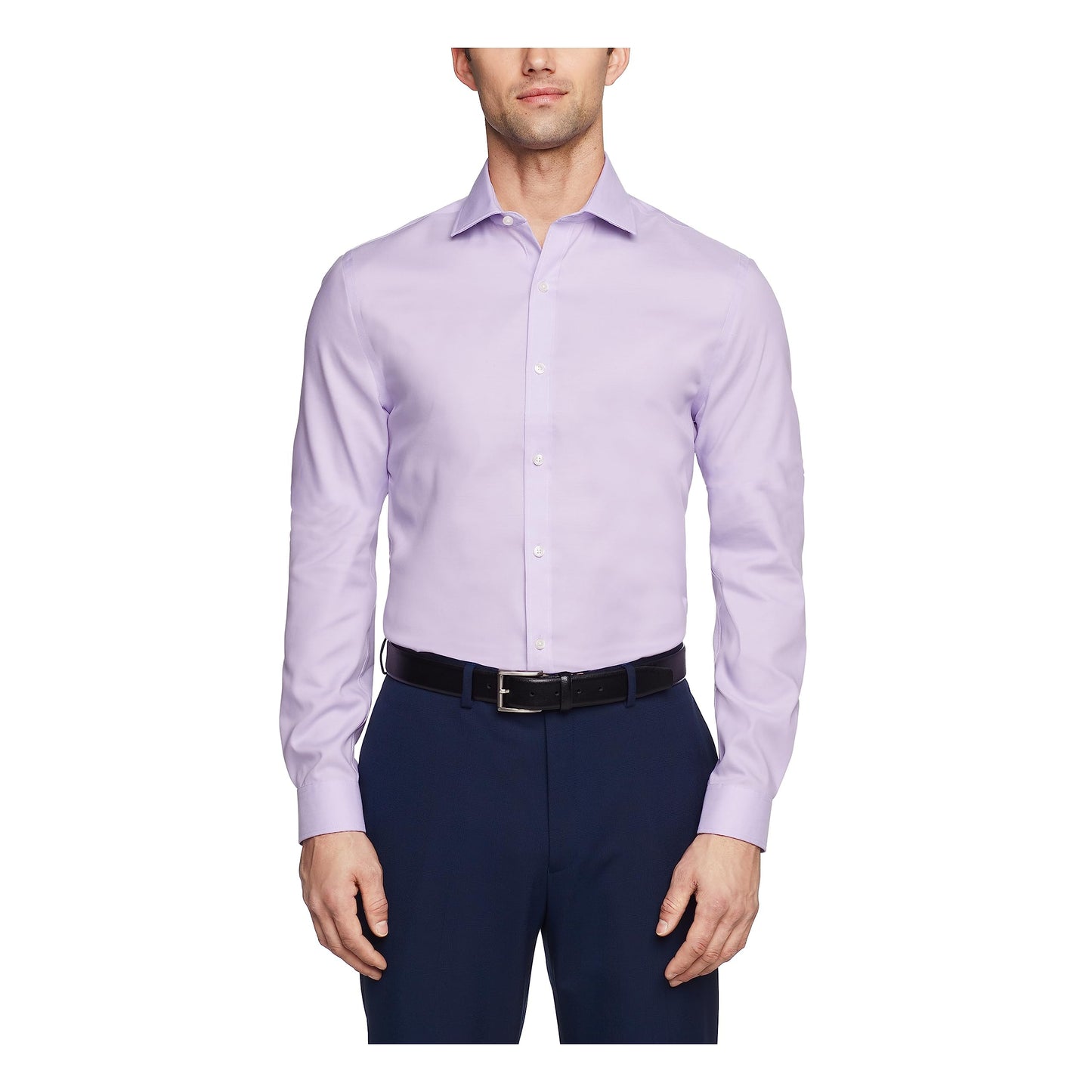 HOTTommy Hilfiger Men's Slim Fit Non Iron Solid Dress Shirt