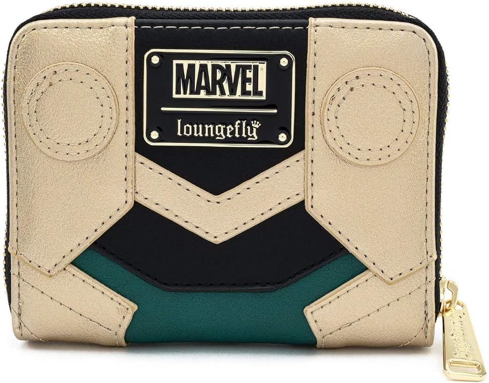 HOTLoungefly Marvel Loki Classic Cosplay Zip Around Wallet