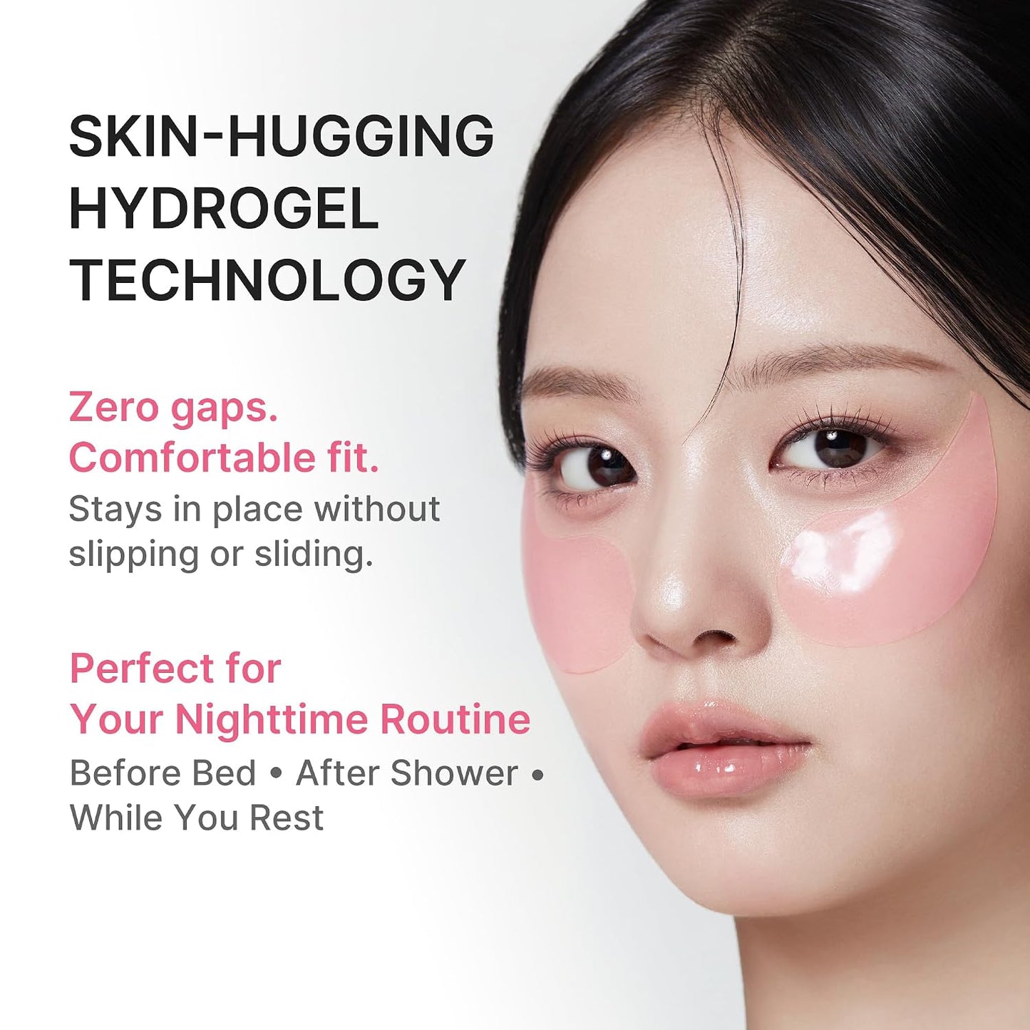 HOTmedicube Eye Patch PDRN Caffeine Collagen | Gel Eye Patches for the appearance of Dark Circles, Undereye Bags | Firming, Age-Defying Care with Retinol, Collagen | Korean Skincare | 30 Pairs