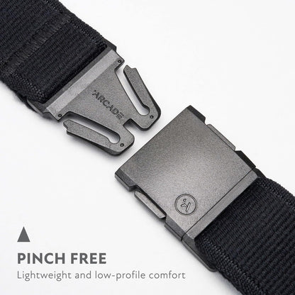 HOTArcade Belts A2 Unisex Adventure Belt: Heavy Duty Stretch, Metal Free Buckle