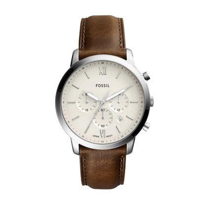 HOTFossil Men's Watch, Neutra Quartz Stainless Steel Chronograph Watch for Men