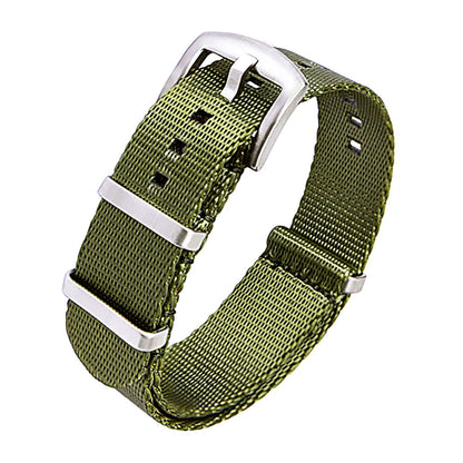 HOTRitche Military Ballistic Nylon Watch Strap with Heavy Buckle 18mm 20mm 22mm Premium Nylon Watch Bands for Men Women