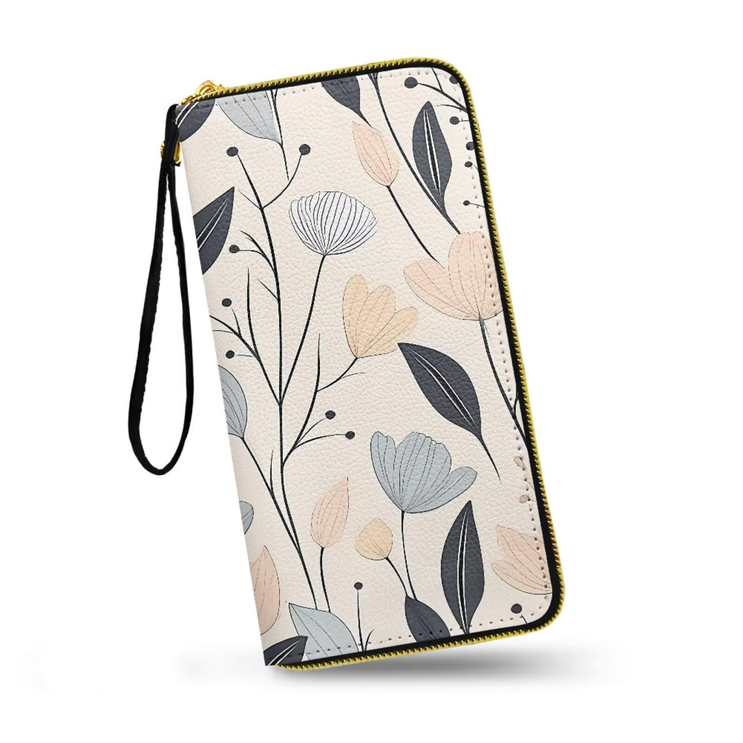 HOTColorful Tie-Dye Large Capacity Wristlet Wallet for Women Gradient Spiral Long Zipper Purse Abstract Aesthetics Travel Wallet Clutch Bag Handbag with Coin Pocket