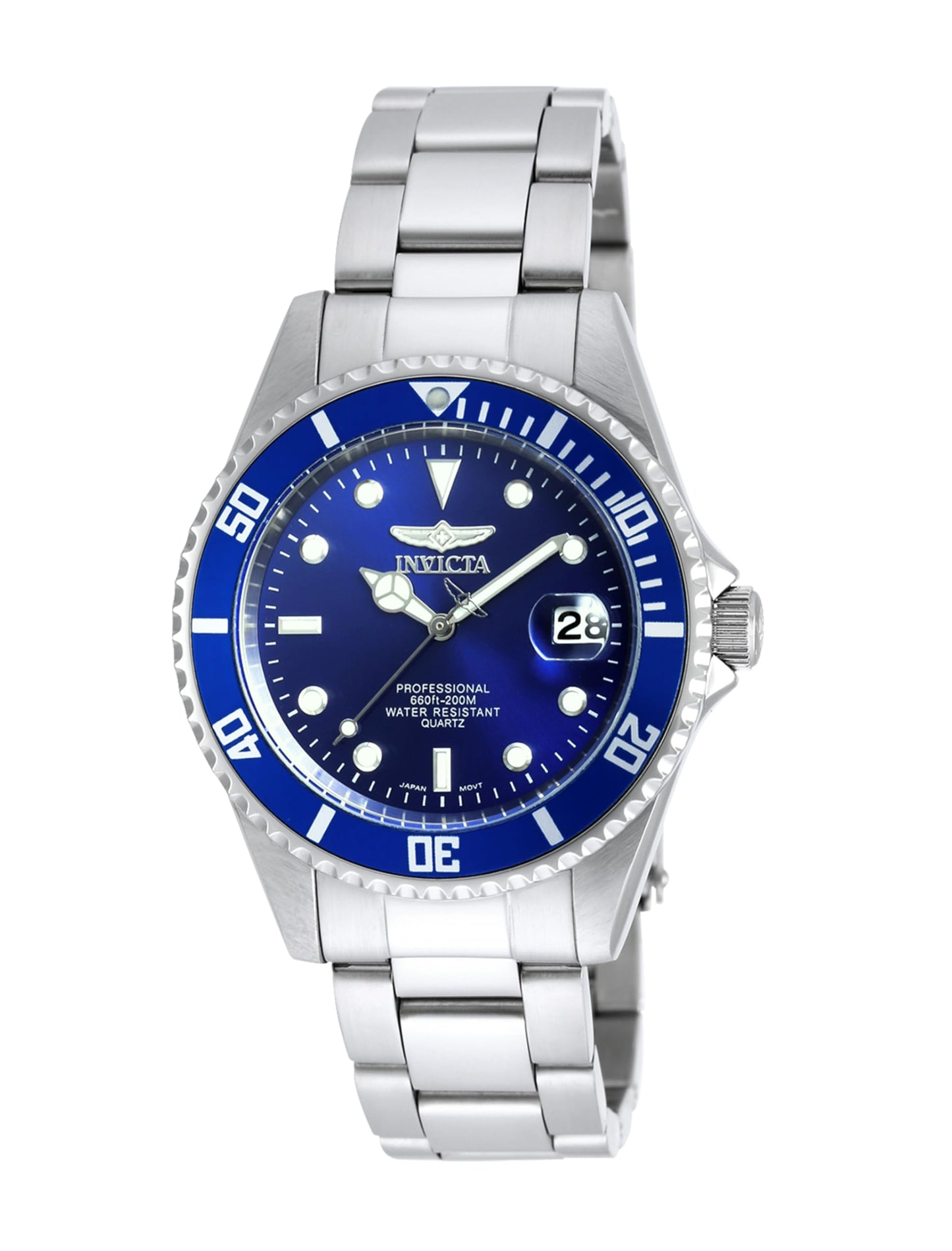 HOTInvicta Men's 8932OB Pro Diver Analog Display Quartz Silver Watch