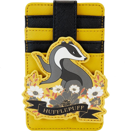 HOTLoungefly WB Harry Potter Hufflepuff House Tattoo Card Holder