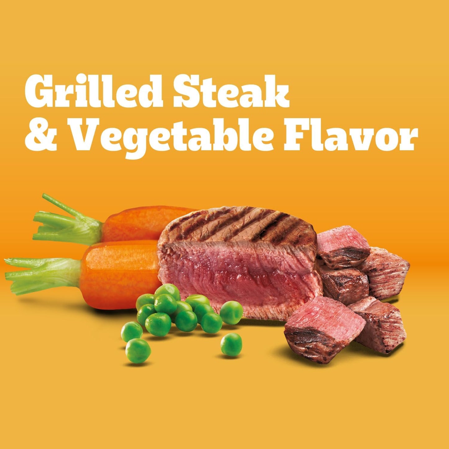 HOTPedigree Complete Nutrition Dry Dog Food, Steak & Vegetable, 18 lb