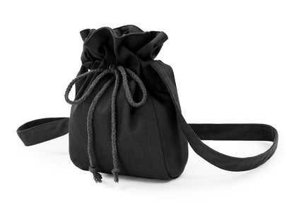 HOTPROCOS Medieval Bag Canvas Renaissance Drawstring Shoulder Bag Coin Purse Costume Accessories for Festival LARP