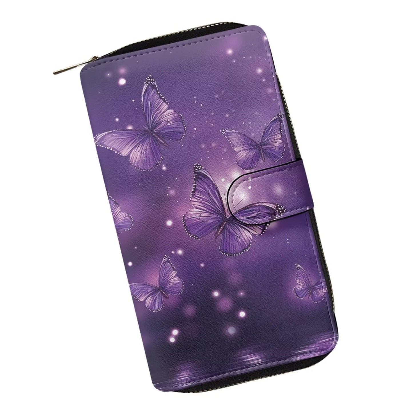 HOTCOEQINE Animal Wallet, Cute Chicken Long Leather Money Bag, Handbag With Zipper for Coin Phone, Travel Handbag for Party