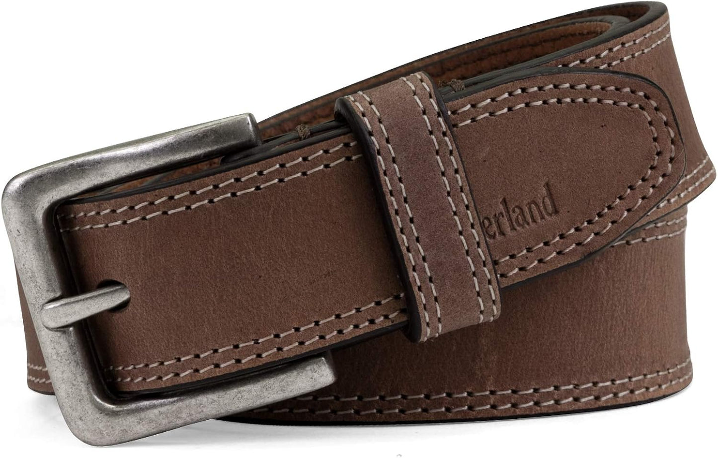 HOTTimberland Men's Classic Leather Jean Belt 1.4 Inches Wide (Big & Tall Sizes)
