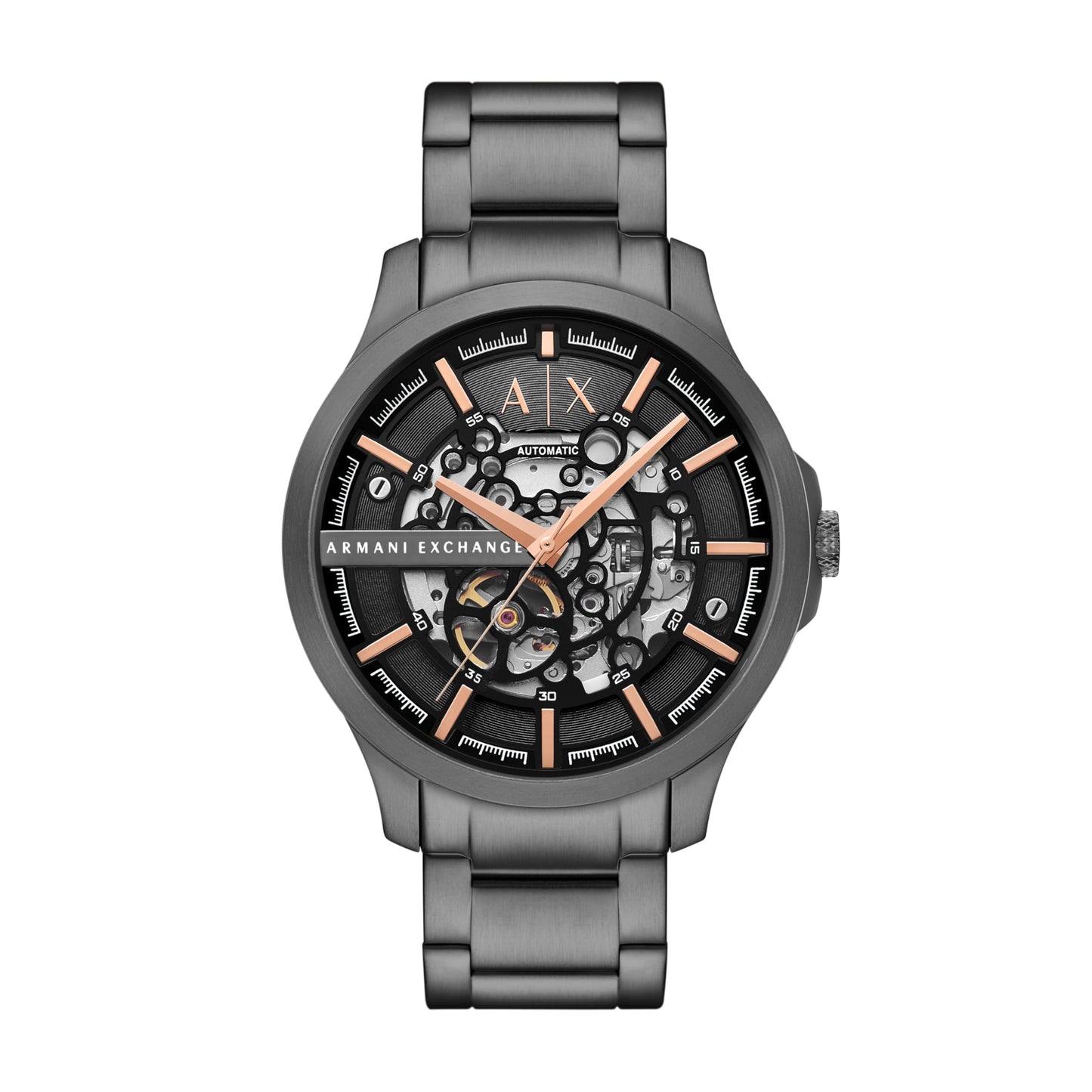HOTArmani Exchange A|X Automatic Watches for Men, Stainless Steel Watch
