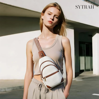 HOTSYTRAH Anti Theft Crossbody Bags for Women, RFID Sling Bag Travel Purse, RFID Cross Body Purses Chest Bag for Travel