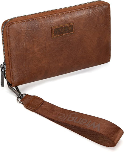 HOTWrangler Womens Wallet Wristlet Long Purse Designer Clutch Large Capacity Credit Card Holder for Women