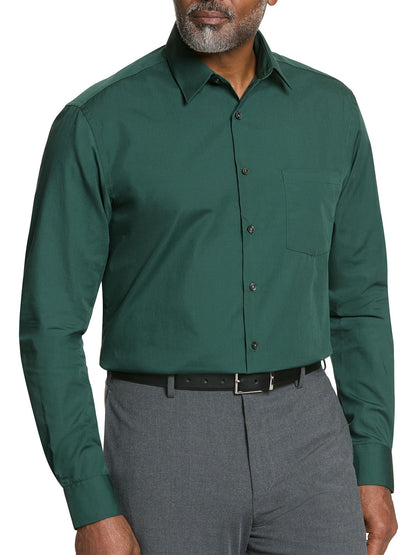 HOTVan Heusen Mens Dress Shirt Regular Fit Poplin Solid