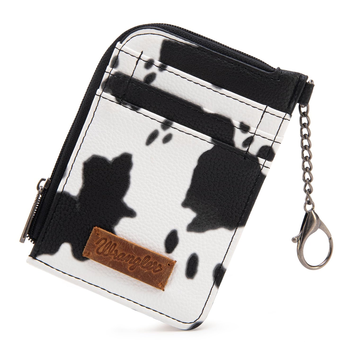 HOTMontana West Wrangler Cow Print Wallets for Women Boho Western Card Holder WG133-W005BK