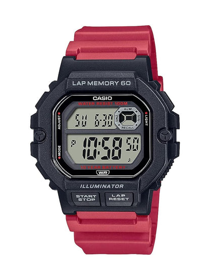 HOTCasio WS1300H Series | Digital Watch | 100 Meter Water Resistance | LED Backlight | 1/100 SEC Stopwatch | Tide Graph | Coundtown Timer | LED Light | Multi Function Alarms | 10 Year Battery