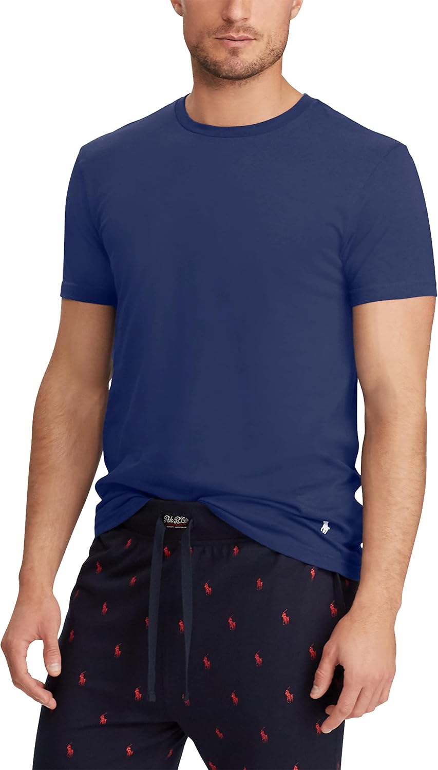 HOTPolo Ralph Lauren Underwear Men's Slim Fit Cotton Crew Tee 3 Pack