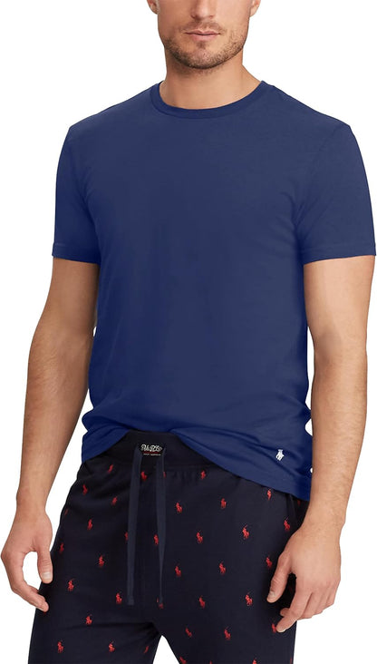 HOTPolo Ralph Lauren Underwear Men's Slim Fit Cotton Crew Tee 3 Pack