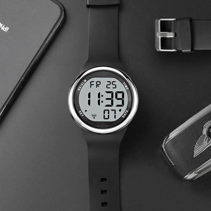 HOTHearkent Atomic Talking Watch Sets Itself for Visually impaired or Seniors LCD Big Number Easy-to-Read Talking Watch for Elderly
