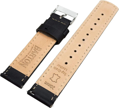 HOTBARTON WATCH BANDS - Top Grain Leather Watch Bands Compatible with Apple Watch Models - 1, 2, 3, 4, 5, 6, 7, 8, 9, 10, SE, Ultra & Ultra 2