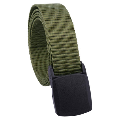 HOTSportmusies Women's Nylon Webbing Military Style Tactical Duty Belt with Plastic Buckle