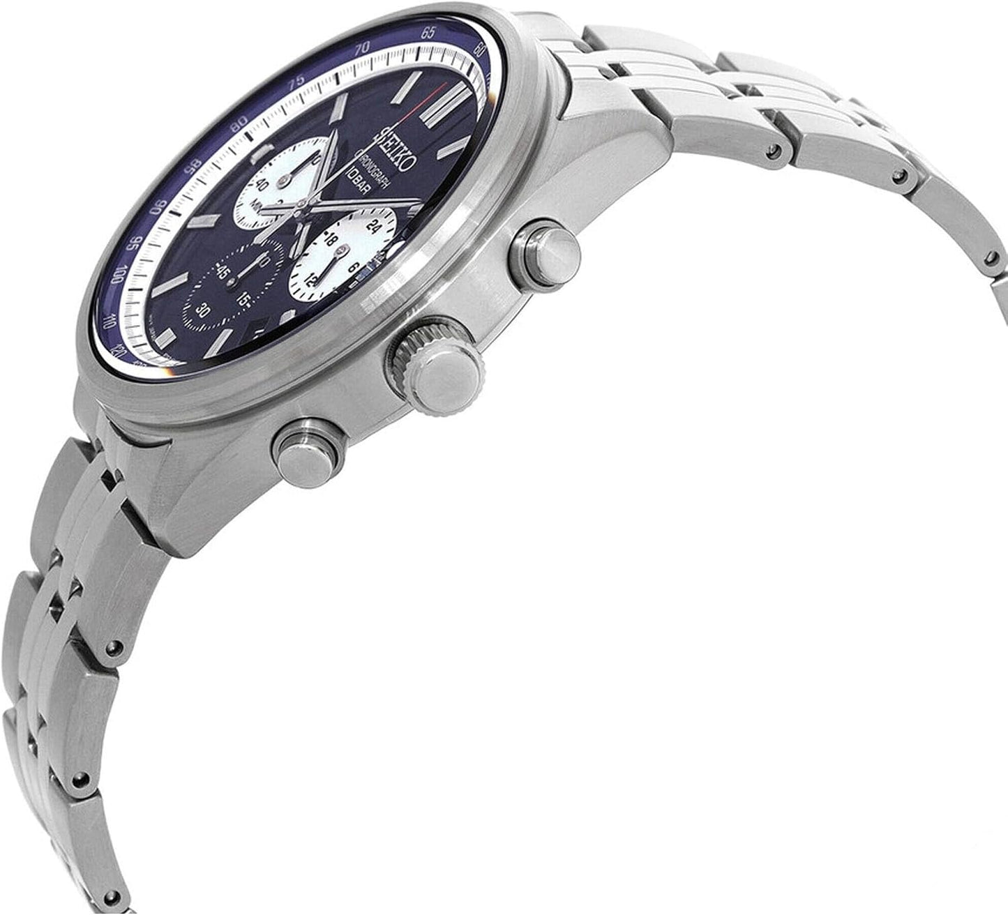HOTSEIKO Chronograph Quartz Blue Dial Men's Watch SSB427P1