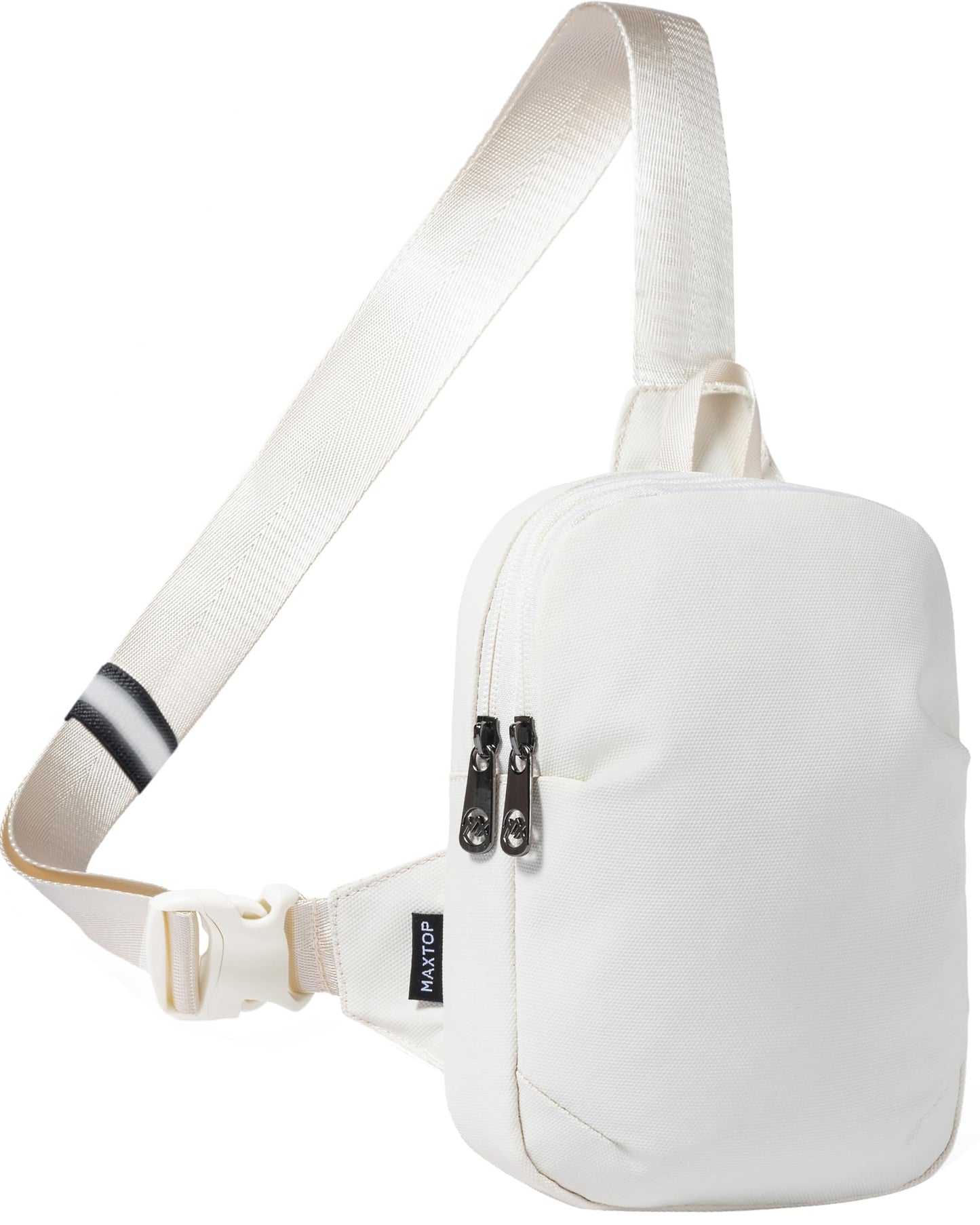 HOTMAXTOP Crossbody Bags for Women Men Lightweight Sling Bag Fanny Packs for Travel Casual Outdoors Gifts for Family Black
